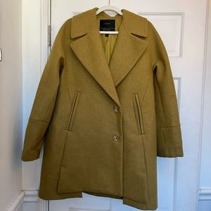 J.Crew Melton Wool Swing Coat Peacoat Brand new